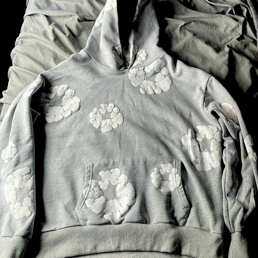 Denim Tears Gray Hoodie